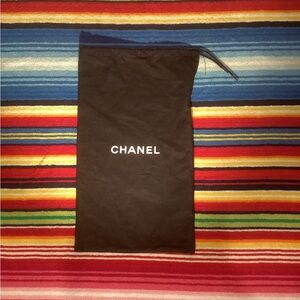 Chanel drawstring dust bag